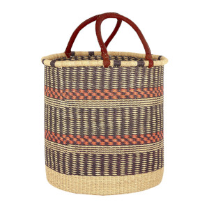 Shirin Tall Basket with Two Handles